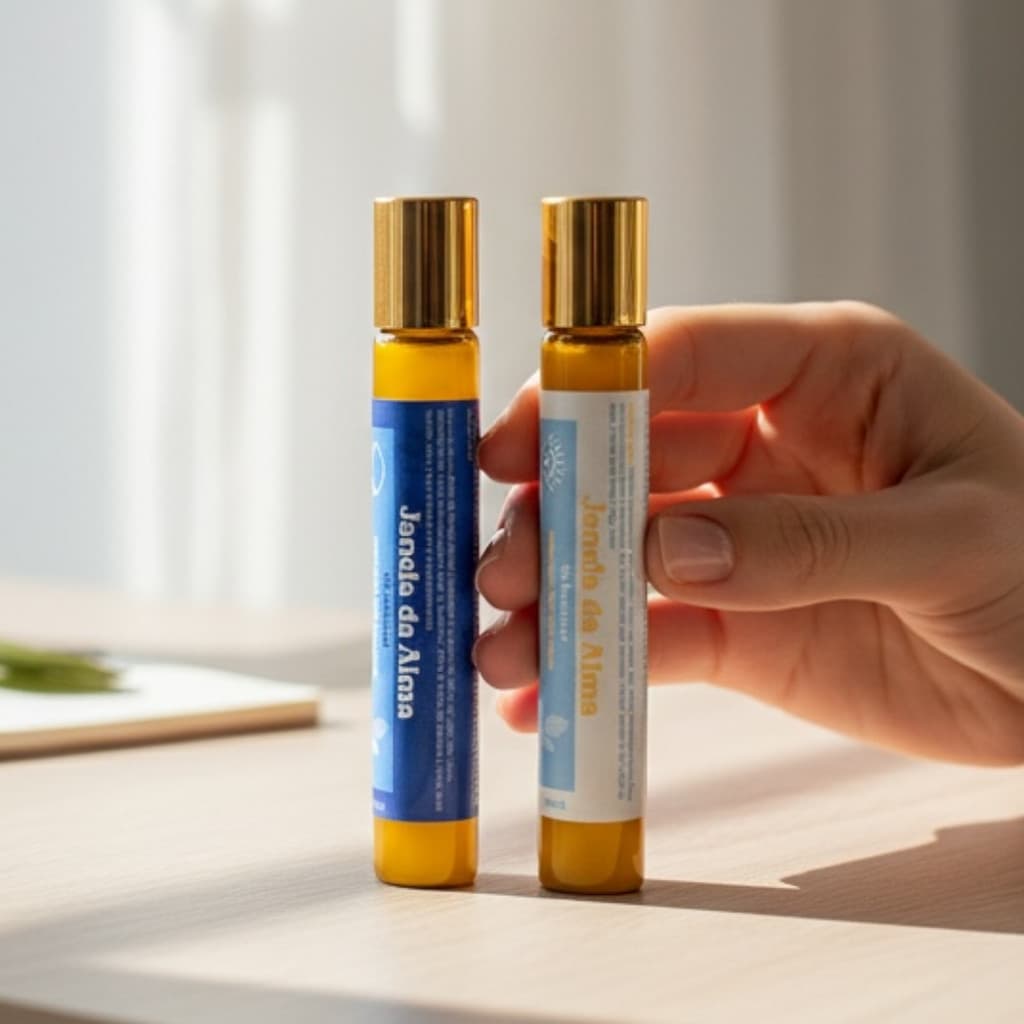 Kit 2 Séruns Janela da Alma | Dia e Noite | Tratamento para área dos olhos