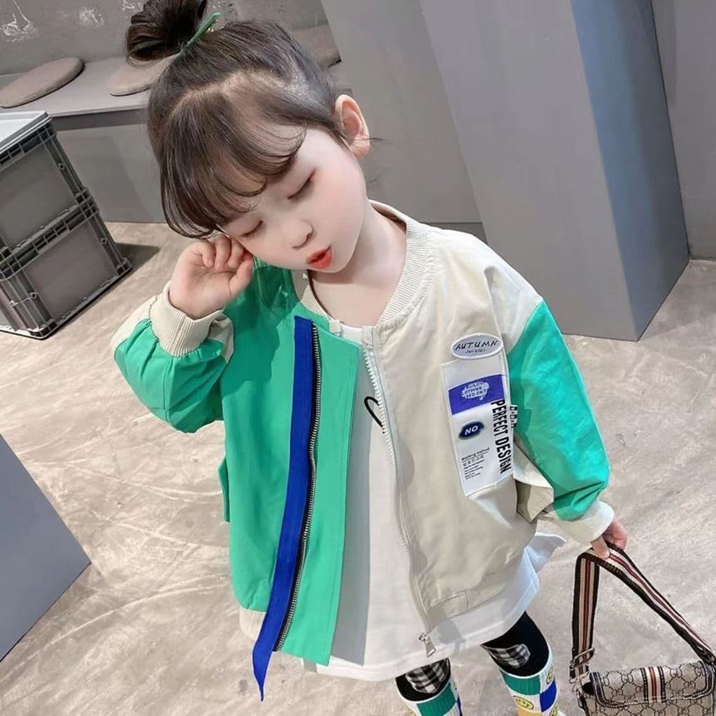 Meninas primavera outono jaqueta crianças fina primavera jaqueta outono jaqueta bebê jaqueta Casual