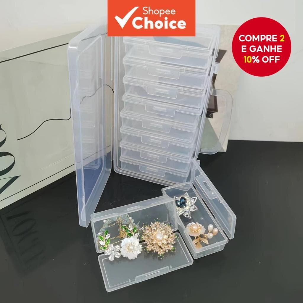 Novo 8 Grades De Armazenamento De Joias De Contas De Grande Capacidade , Pintura De Diamante , Portátil , Recipiente , C