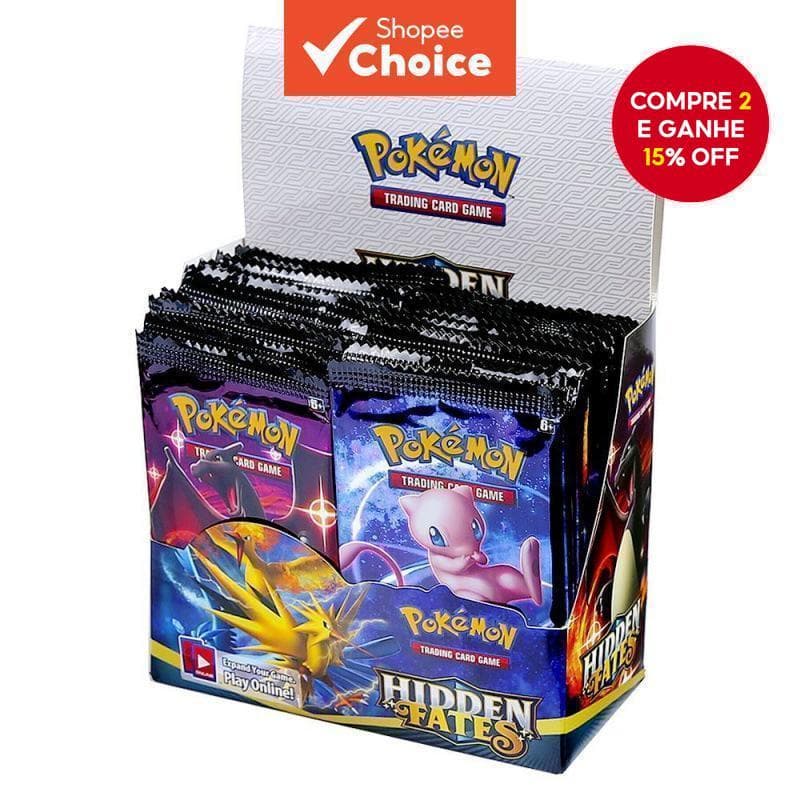 54Pcs Pokemon Gold Cards Battle Carte Inglês GX Jogo De Cartas Booster Collection Toys For Children