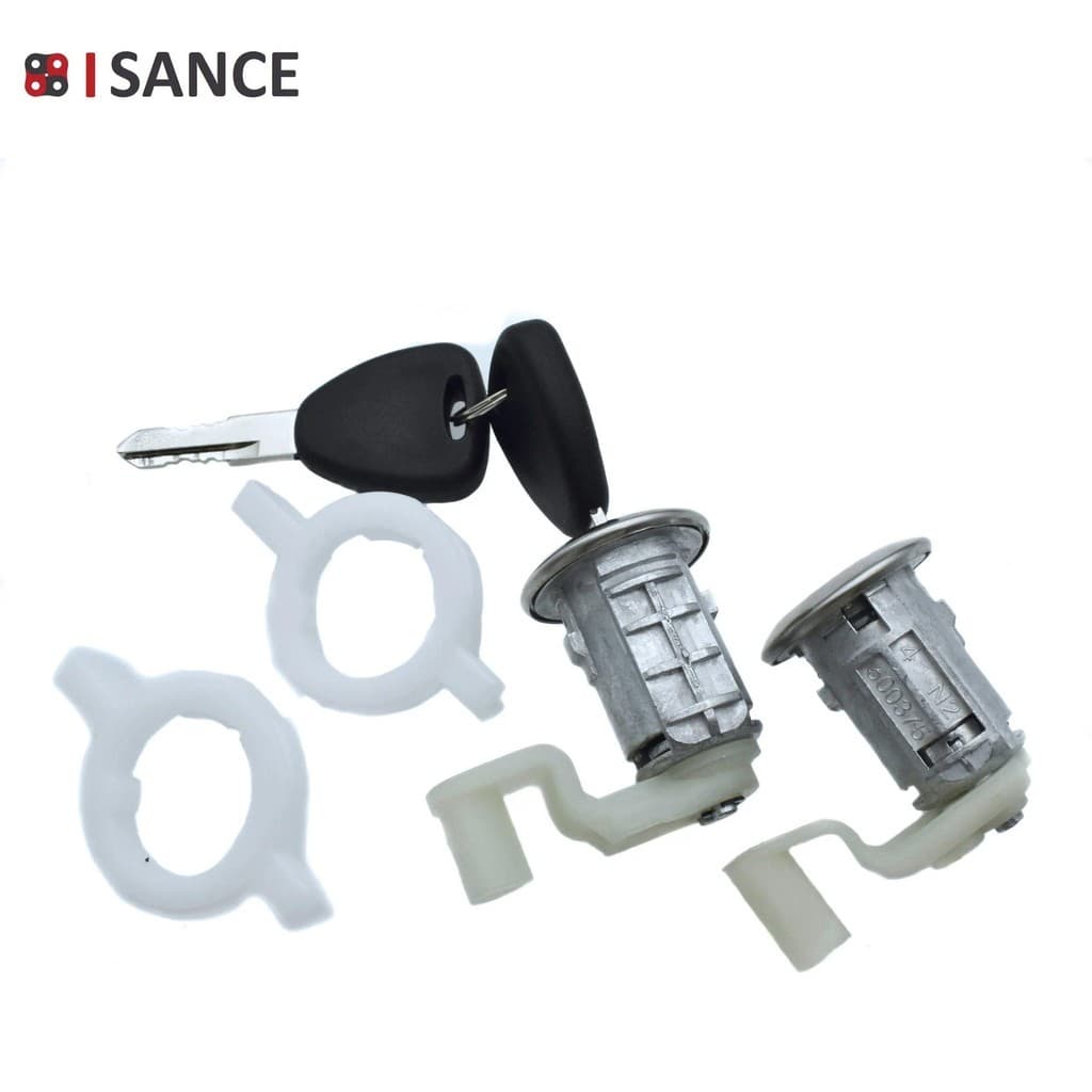 Kit De 2 Chaves Para Cilindro De Fechadura De Porta , Renault Megane 1995-2002 E Scenic 1999-2003 Master 1998-2010 Clio 