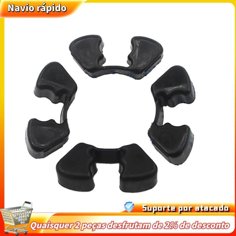 Bloco Amortecedor Da Roda Dentada Do Cubo Traseiro Para CF400NK CF650NK CF650TR CF650MT CF650GT 4 Peças De Motocicleta