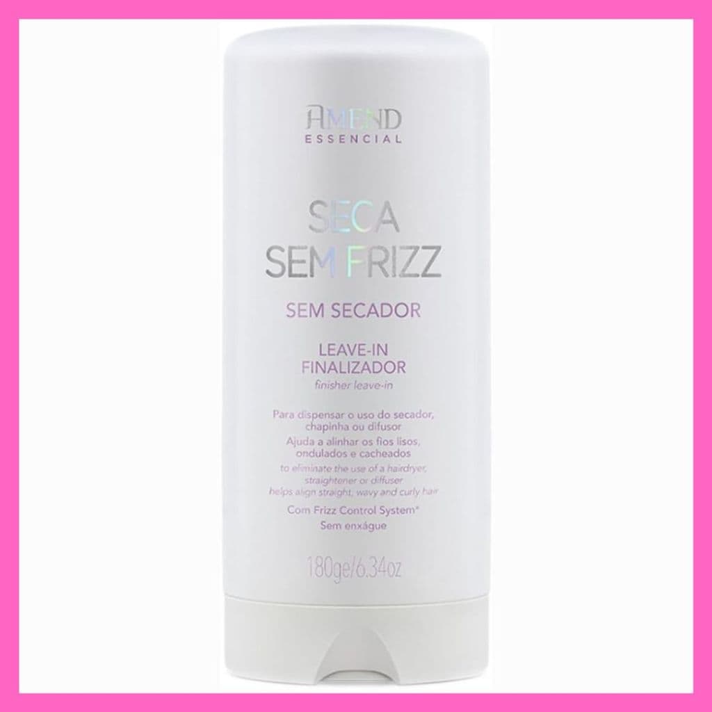 Amend Essencial Seca Sem Frizz Proteção térmica 180ml