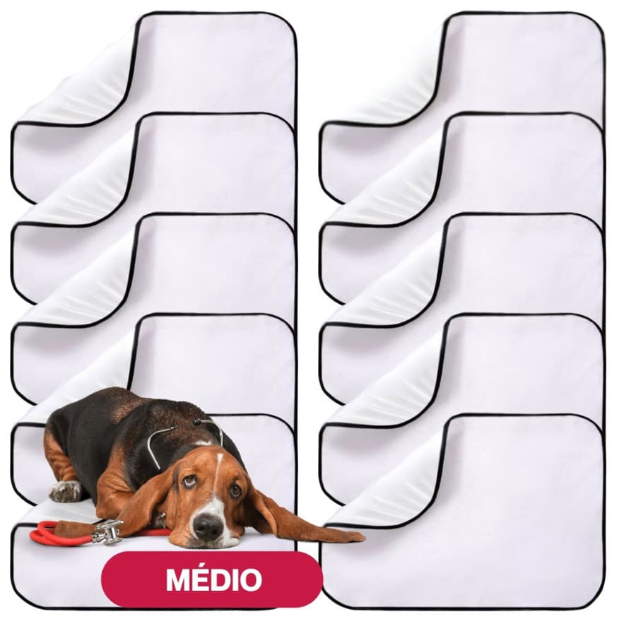 Tapetes higiênicos Kits 5/3/2/1 lavável para pet dog xixi gato educador reutilizável