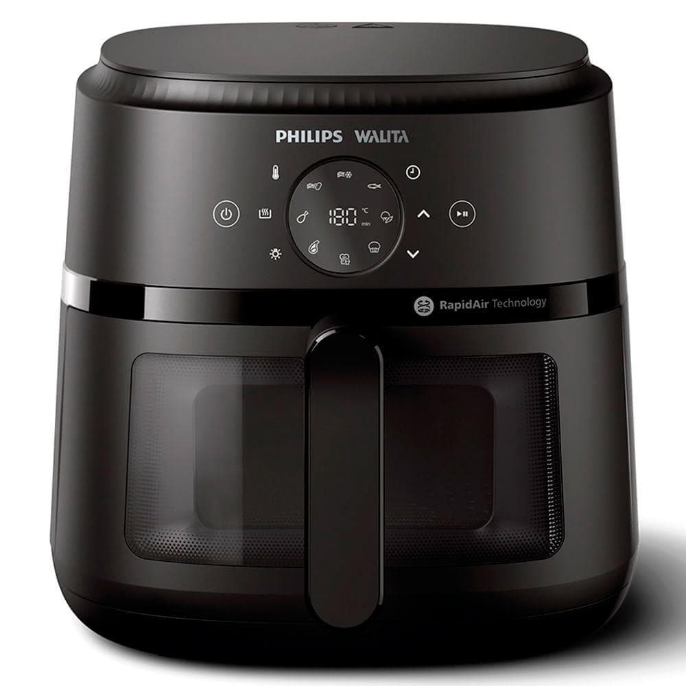 Fritadeira Philips Walita Airfryer Digital Série 2000 XL Preta - NA230/00