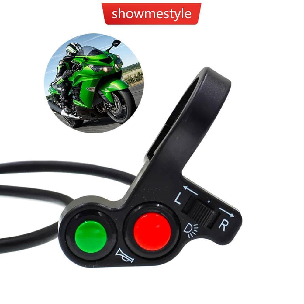 SMS Multifuncional Motocicleta Guiador Interruptor Farol Chifre Sinal De Volta Combinação Para Bicicleta Elétrica Scoote