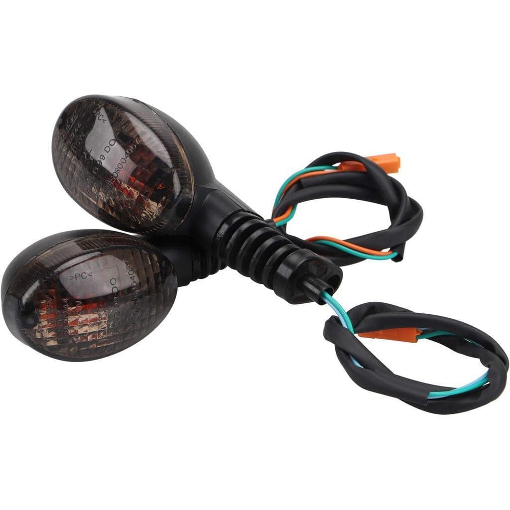 Luz Indicadora De Seta Dianteira/Traseira , Lâmpada Âmbar Com Revestimento De Fumaça Para KLX250 2009-2020 , NINJA 250R 