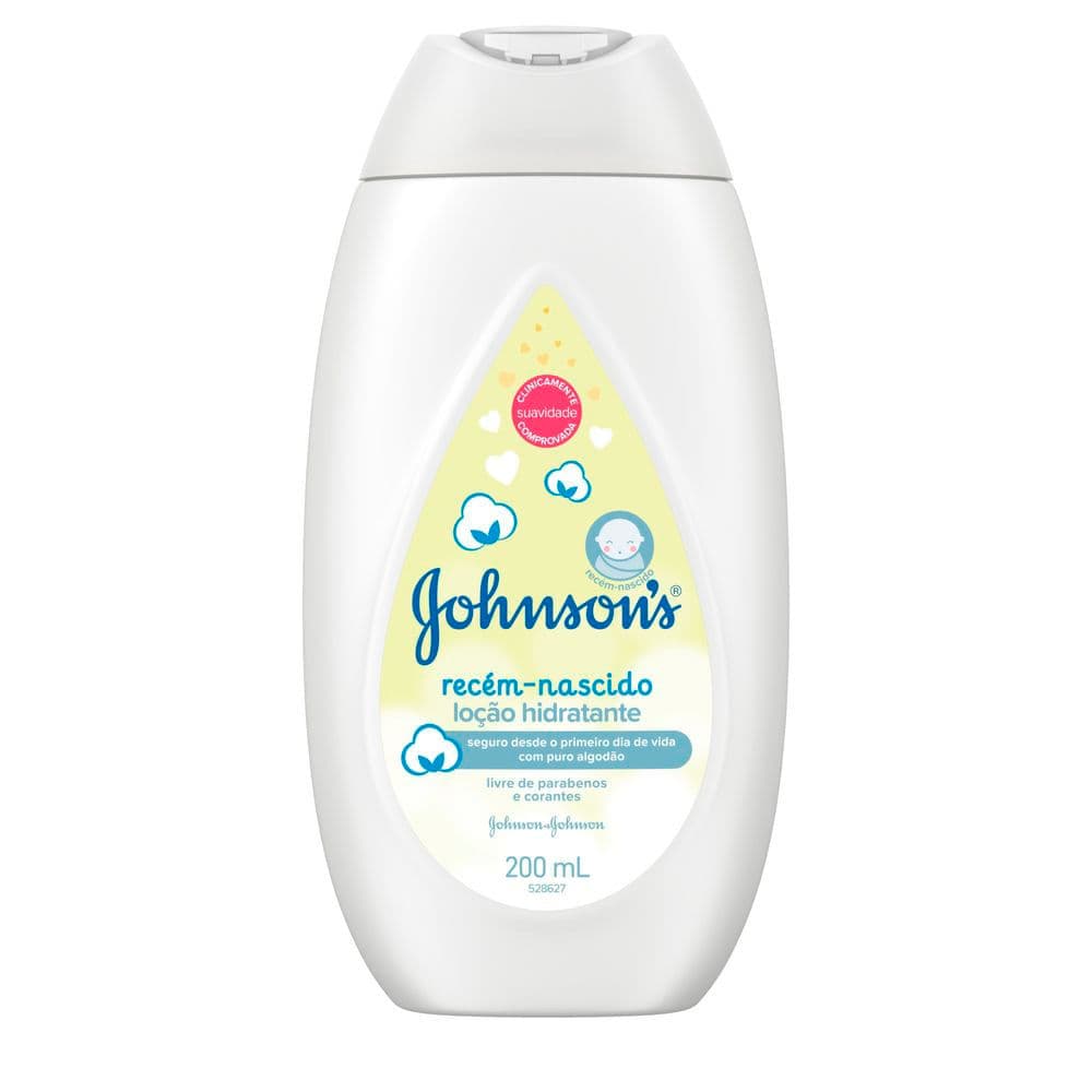 Loção Hidratante Johnson's Recém-Nascido 200ml