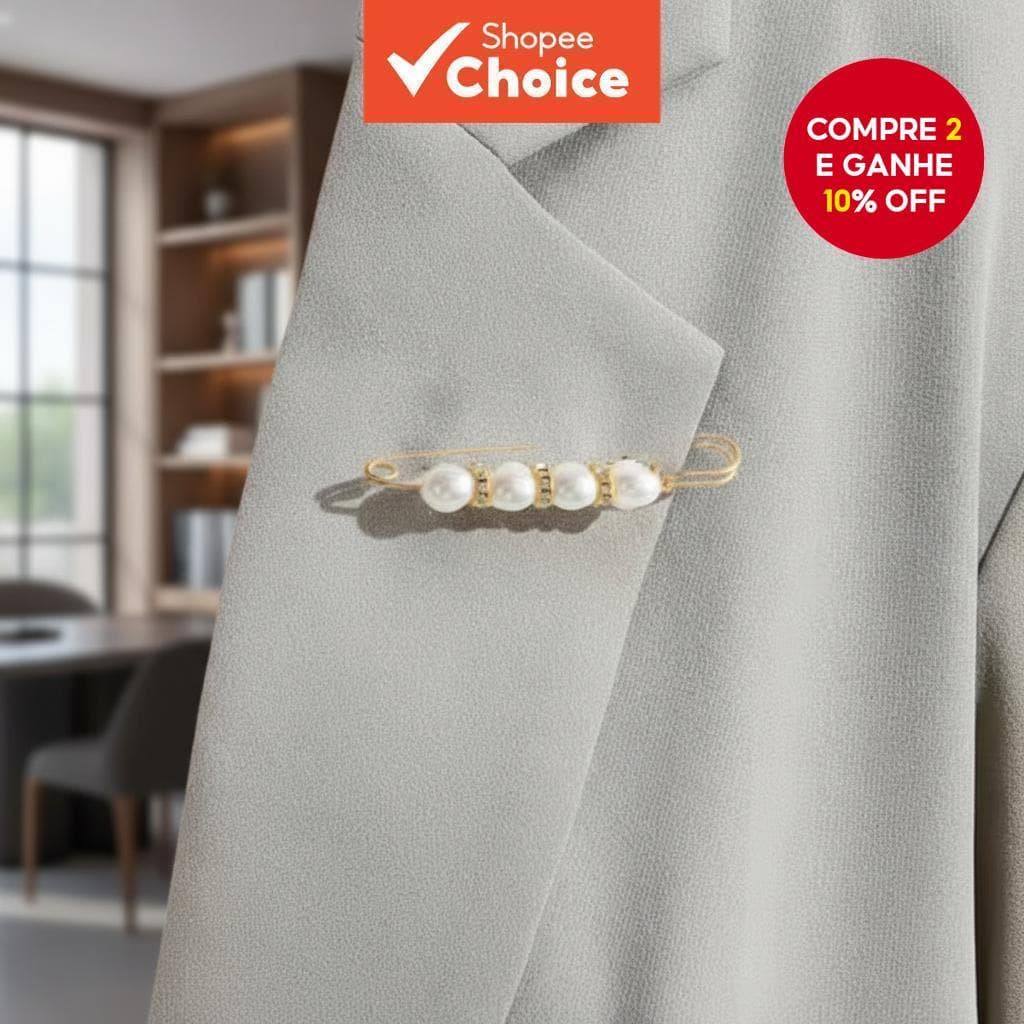  Clipes Antiderrapantes, 4pcs, Broche Ajustável para Calças e Vestidos, Alfinete Multiuso para Mulheres