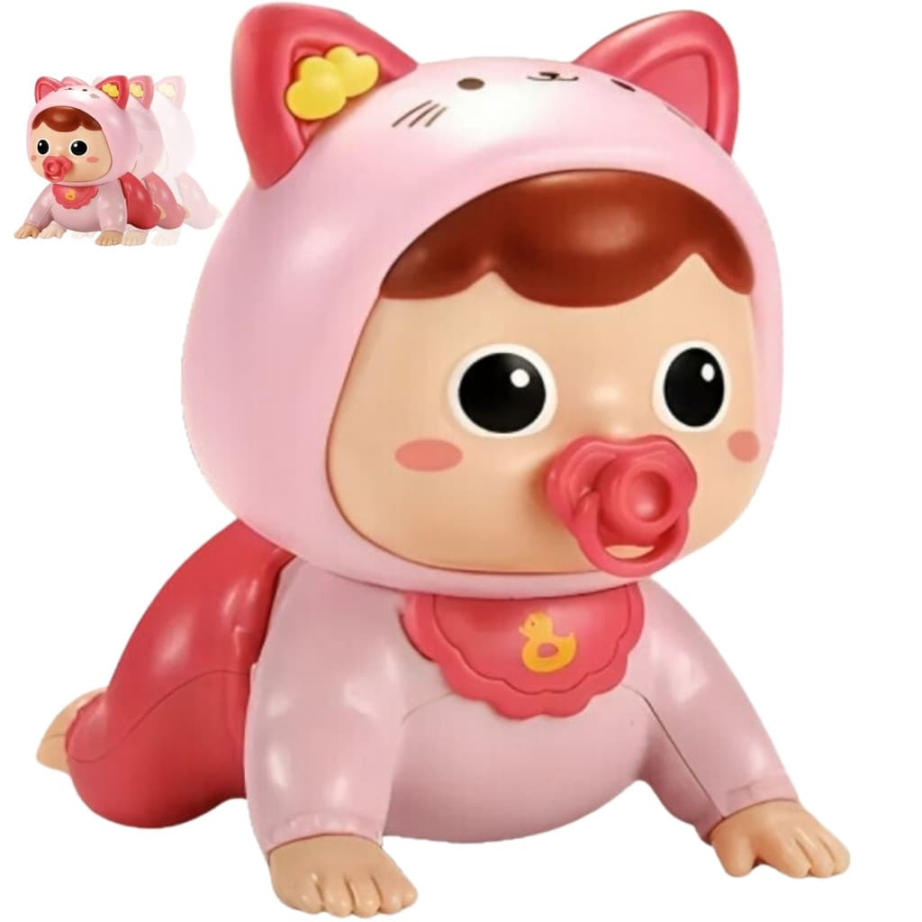 Boneca Baby Bebê Fala E Toca Música CBS0132 - Castela