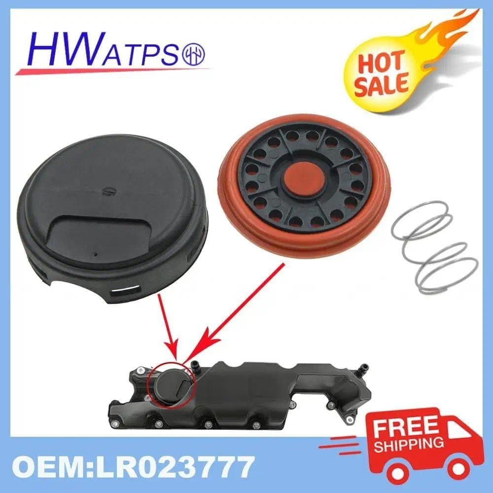 Para Volvo S60 S80 V70 XC70 V60 XC60 XC90 Freelander 2 PCV Kit De Reparo Da Tampa Válvula & Membrana LR023777 Lr LR00932