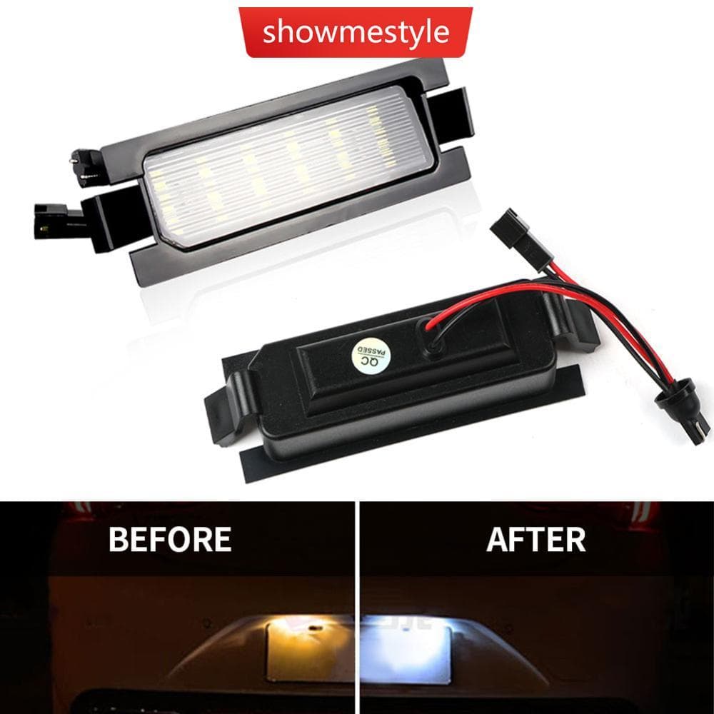SMS 1Pc Número Da Cauda Do Carro Luz Traseira Lâmpada Livre De Erros LED Placa De Licença Para Kia Ceed JD ED Hyundai I3