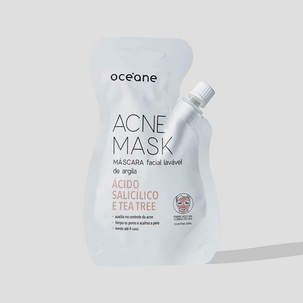 Máscara Facial Antiacne com Ácido Salicílico - Acne Mask 35ml
