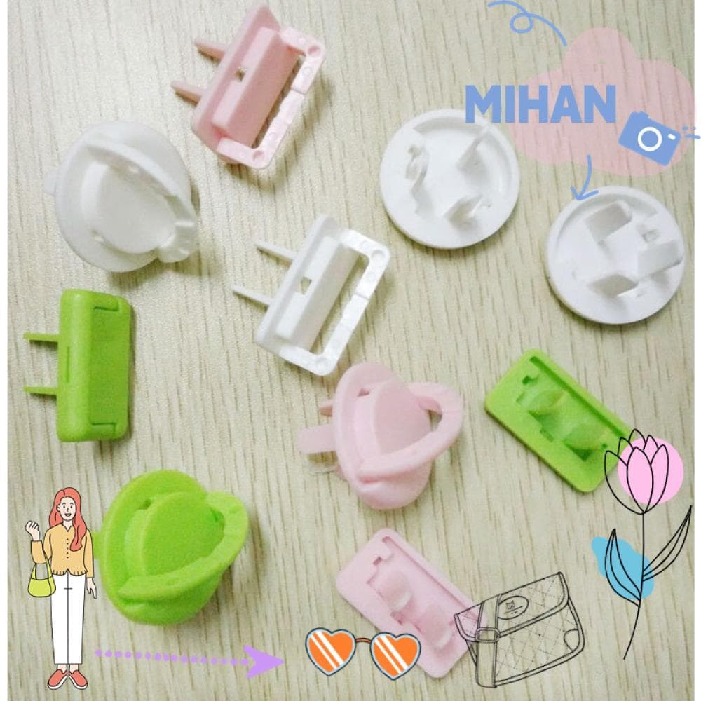 MH-BEAUTY 20pcs Protetor De Segurança Anti-Choque Plástico Bebê Elétrico