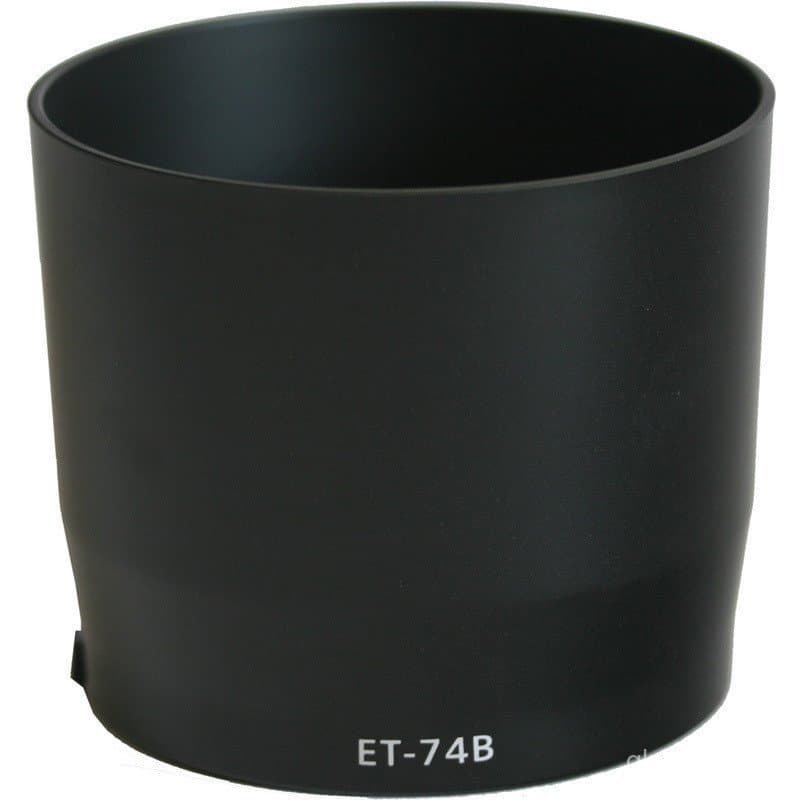 Para-sol Dropshipping ET-74B adequado para a lente EF70-300mm F4-5.6 IS II.