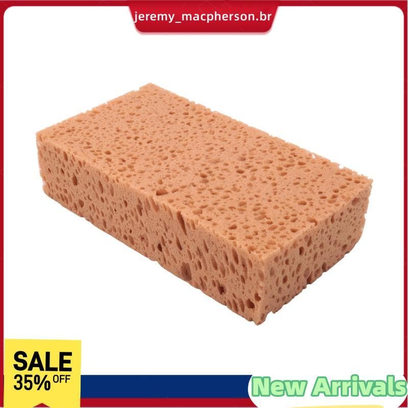 Esponja De Limpeza De Carro Bloco Extra-Grande De Alta Densidade Absorvente De Água Favo De Mel Coral Remoção De Sujeira