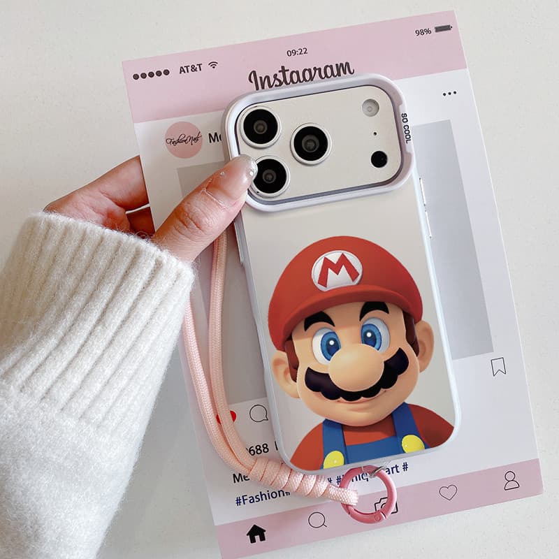 Capa de celular Super Mário com iPhone 17 16 15 14 13 12 11 PRO MAX XS XR 7 8PLUS SE AIR casca macia