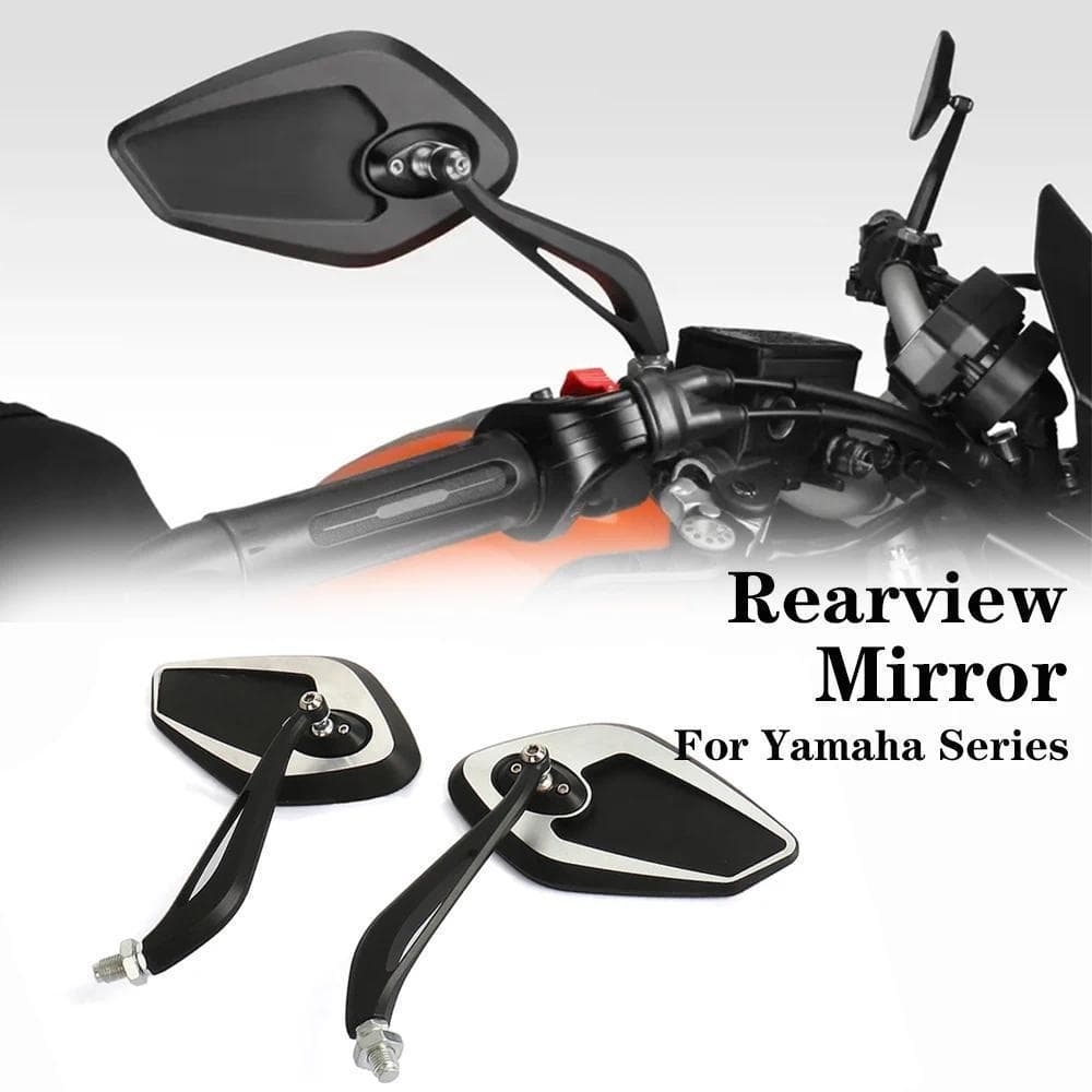 Para Yamaha MT-07 MT09-09-10 XSR700 XSR900 Tracer 900 700 XJ6 CNC Espelhos Da Motocicleta Universal Espelho Retrovisor
