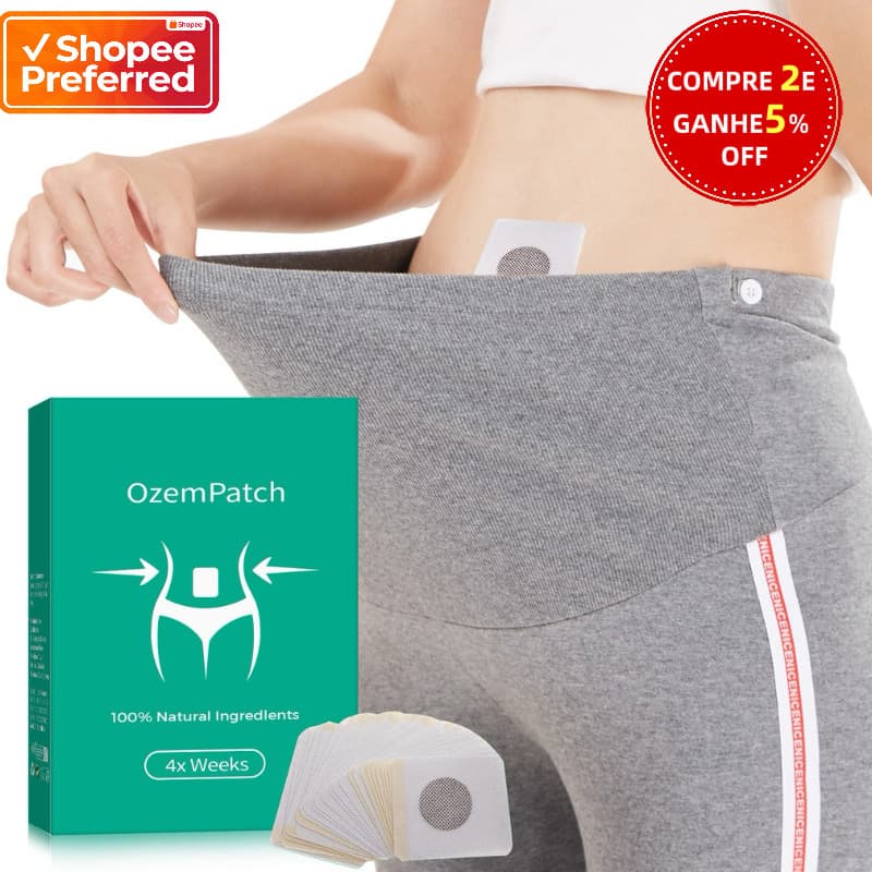 【Compre 2, Ganhe 1 Grátis】Adesivo Natural Slim Patch | Braços & Barriga Firmes Sem Exercício Fácil