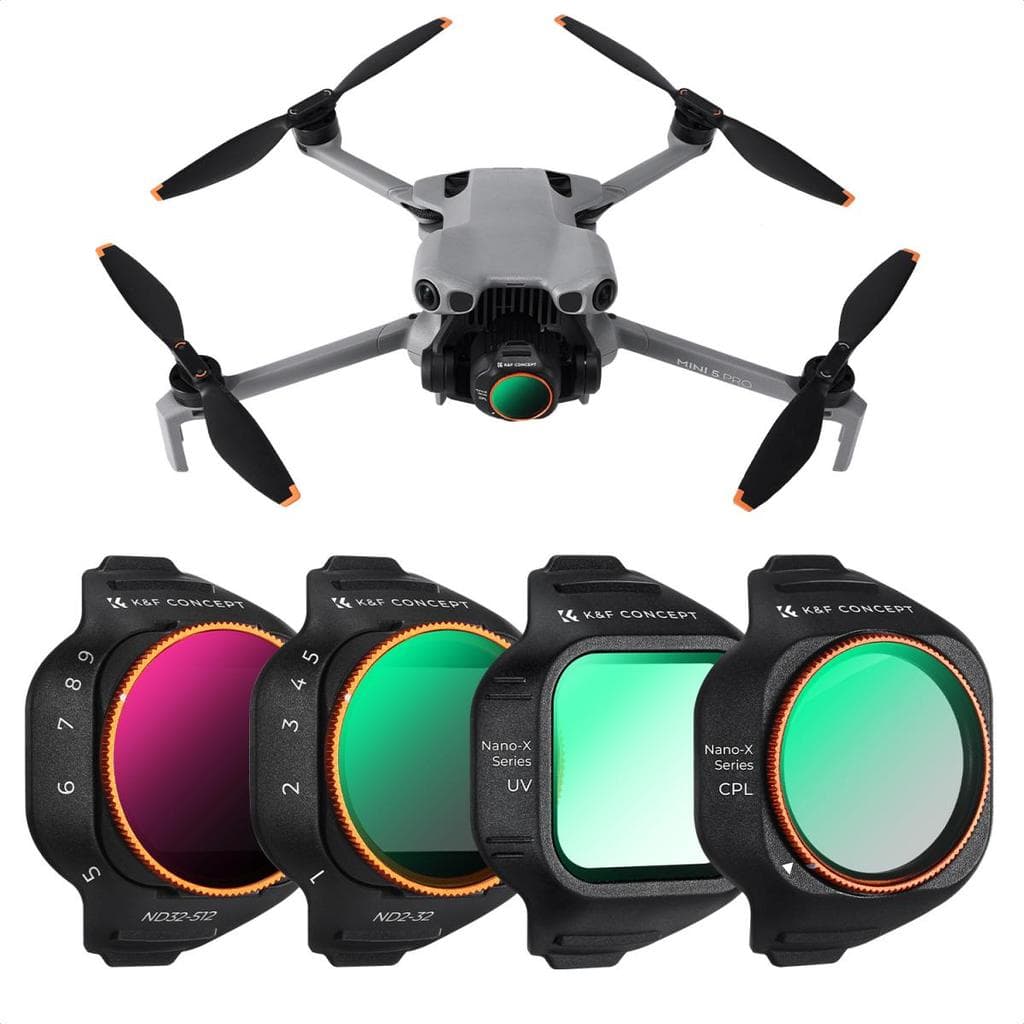 Filtro K & F Concept CPL/VND/UV/ND PL Para DJI Mini 5 Pro .