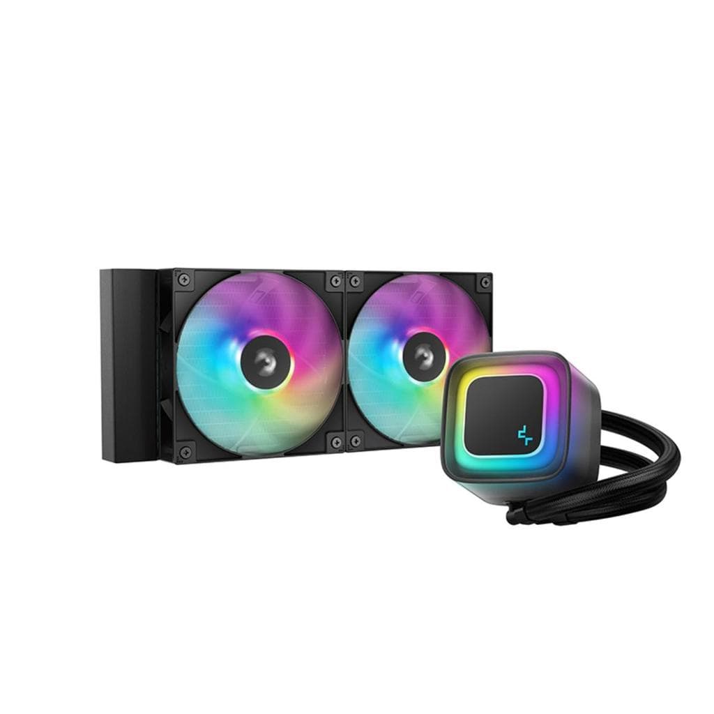 Water Cooler DeepCool LE 240 V2 RGB 240mm - (AMD / INTEL) - Preto - R-LE240-BKAMMC-G-2