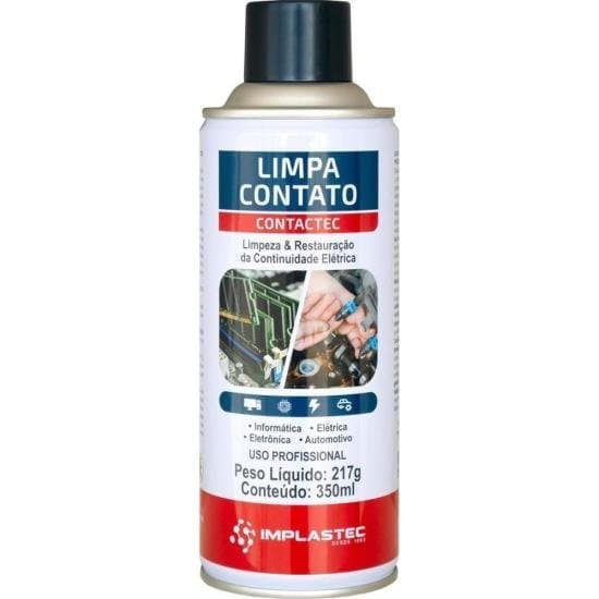 Limpador de Contato Contactec 350ml Implastec - CX / 12 [F002]