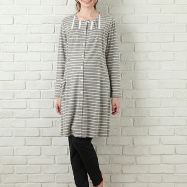 YF17 exportado para o japão primavera outono manga comprida maternidade Homewear terno de enfermagem roupas de confiname