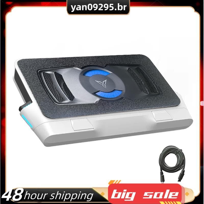 BS2 Pro Laptop Cooler Overclocking Pressão Ar Triplo Redução De Ruído Suporte Inteligente De Frequência Variável Para Co