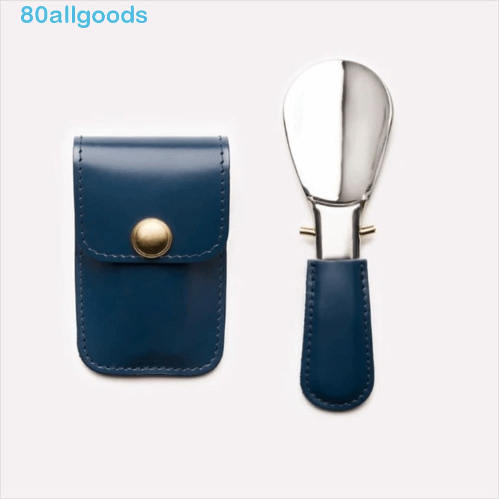 Buzina De Sapato De Aço Inoxidável ALLGOODS1 , Alça De PU Para Uso , Calçadeira Dobrável Idosos , Mini