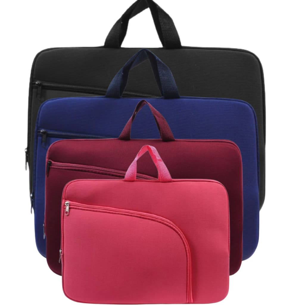 Bolsa para laptop, adequada para laptops, ultrabooks e Macbooks, com alça reforçada, em promoção.   QCSL