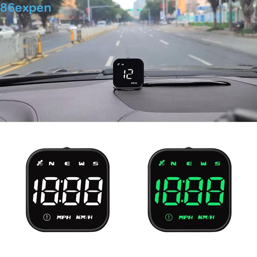 Velocímetro Digital EXPEN1 , Display Portátil HUD Para Carro , GPS Universal Durável