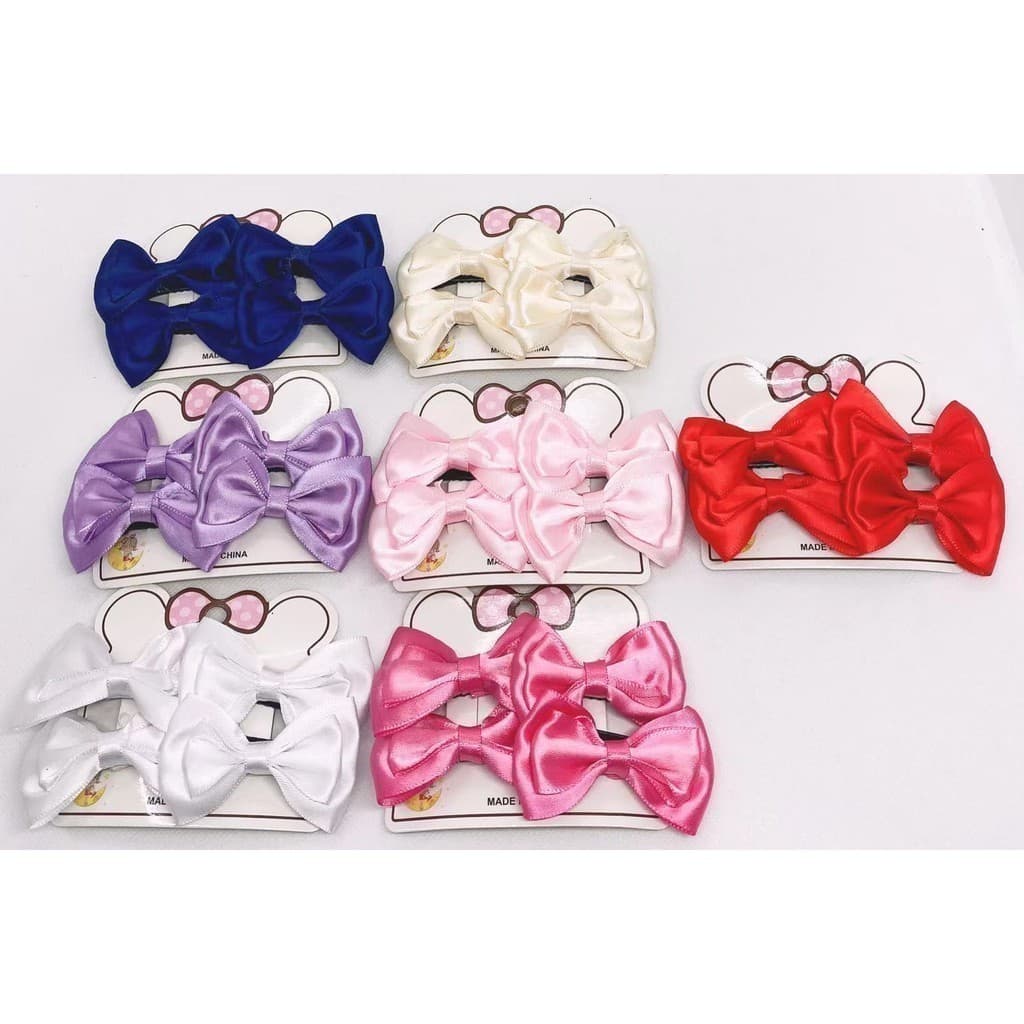 ANA1108 Laço para Cabelo Infantil Kit 8/16/32/48  unidades  Bico Pato  5.5 Cm