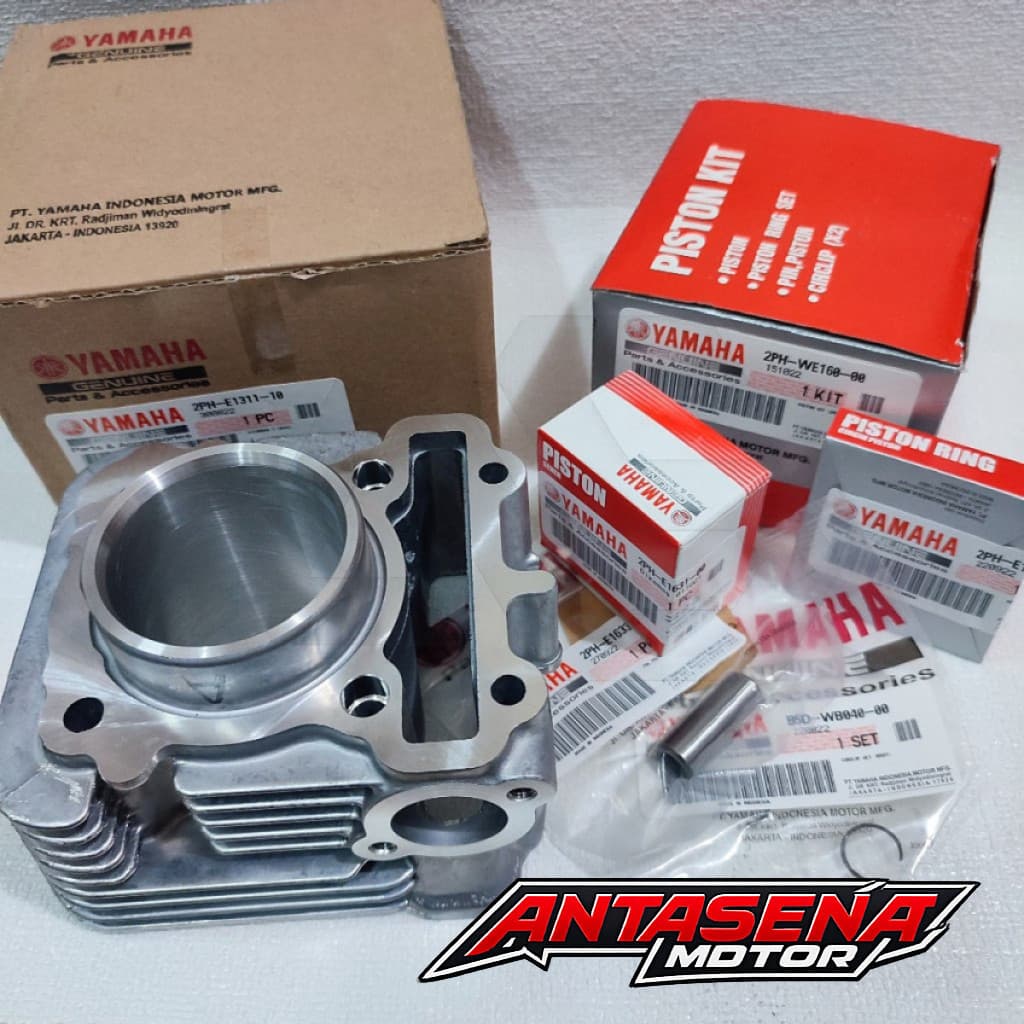 Bloco Cilindro De Boro SEHER E Pistão MIO M3 Z SOUL GT 125 XRIDE 125 ORIGINAL B5D-WB016-00