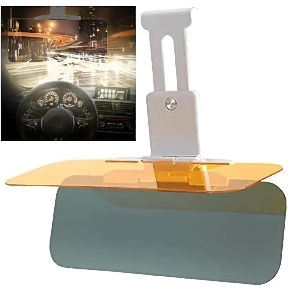 Gute 2 em 1 Extensor Universal de Visor Anti-Ofuscamento para Dia e Noite, Bloqueador de Visor Solar, Visor de Direção N