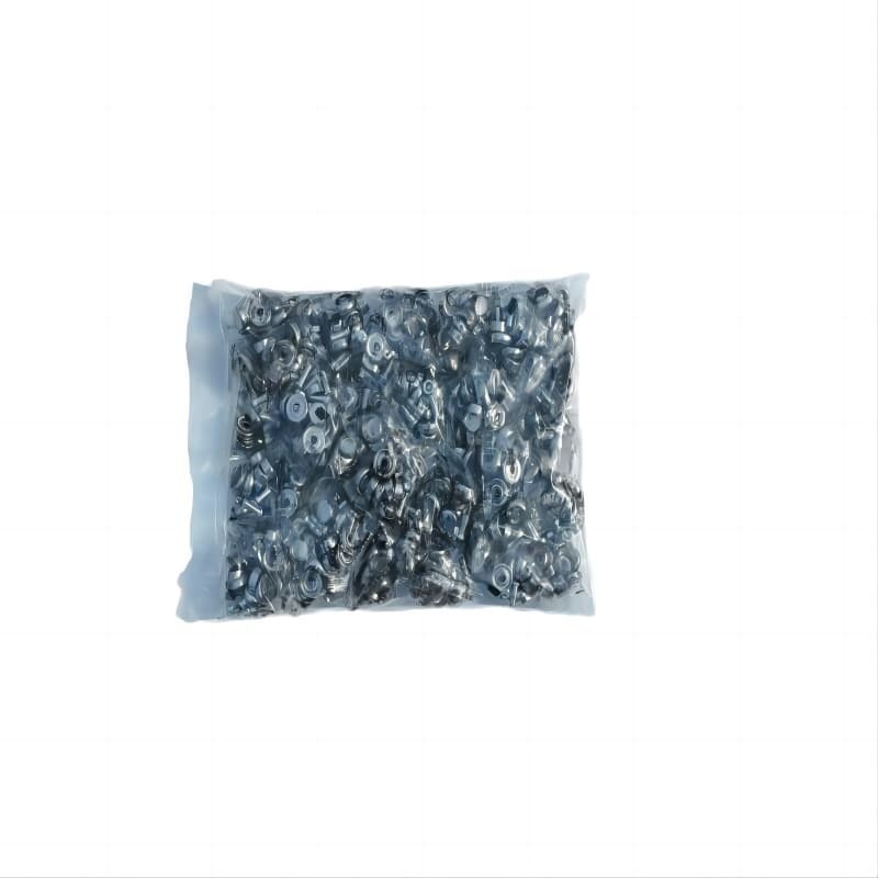 Fabricante enviado porca de fixação de placa de identificação de carro, moldura de placa de licença, fivela de placa de 