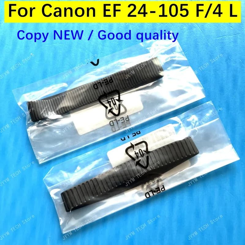 NOVO Para Lente Canon EF 24-105mm F4 L IS USM Anel de Borracha de Foco e Empunhadura de Borracha para Zoom EF 24-105 F4 