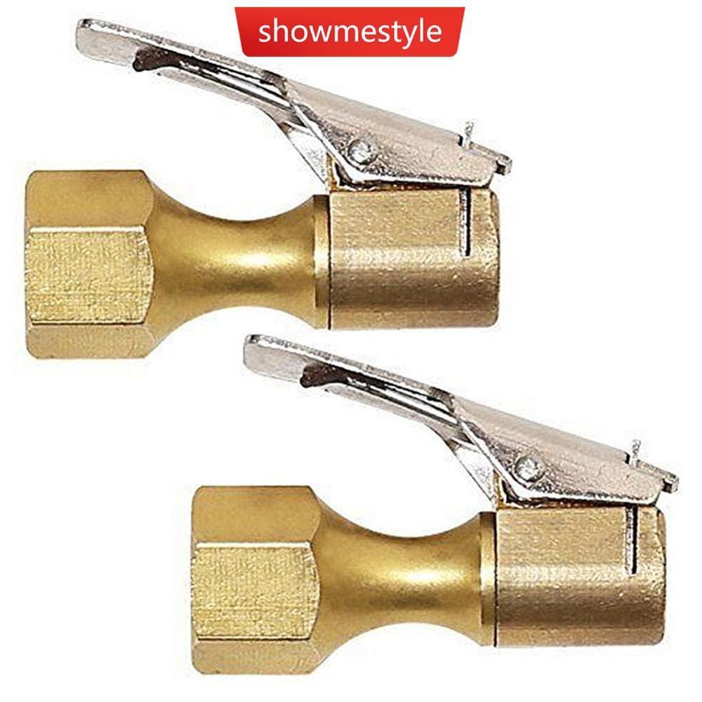 SMS 2 Unidades De Inflador De Pneus De Metal , Fluxo Aberto , Mandril De Ar Com Trava Reta Clipe K4O2