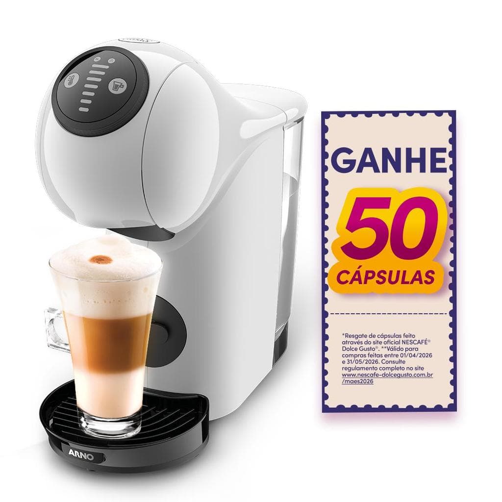 Cafeteira Nescafe Dolce Gusto Genio S Basic Branca Automática 220v