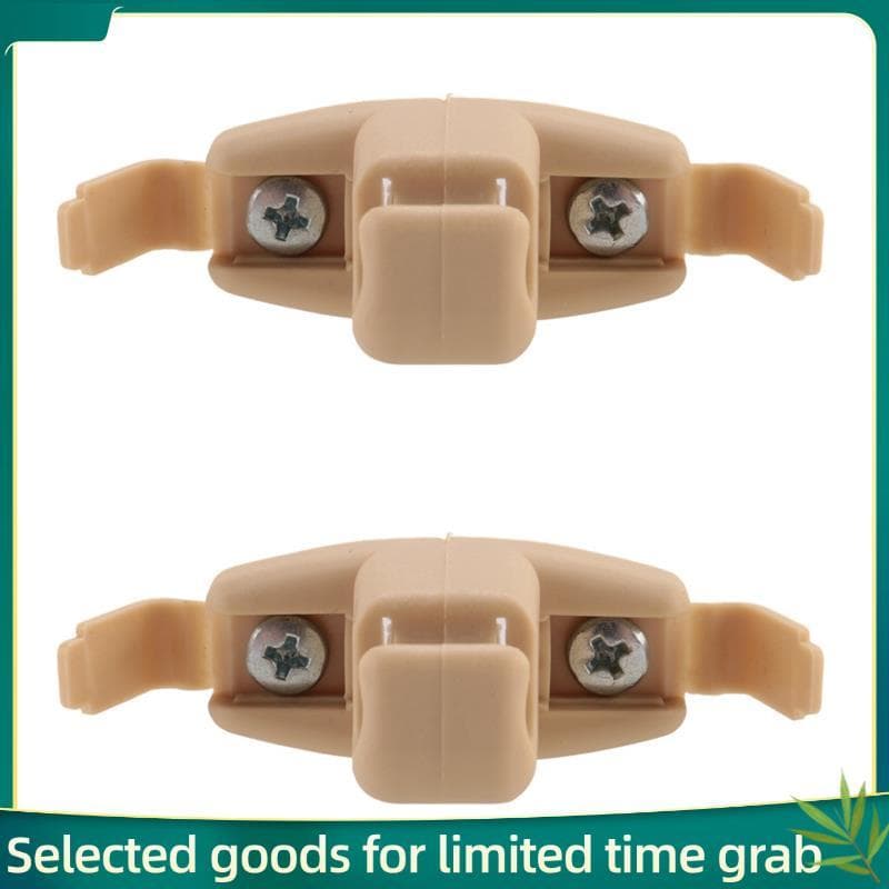 2X Suporte De Clipe De Viseira Solar Bege 51168243575 Para E46 Série 3 325 M3