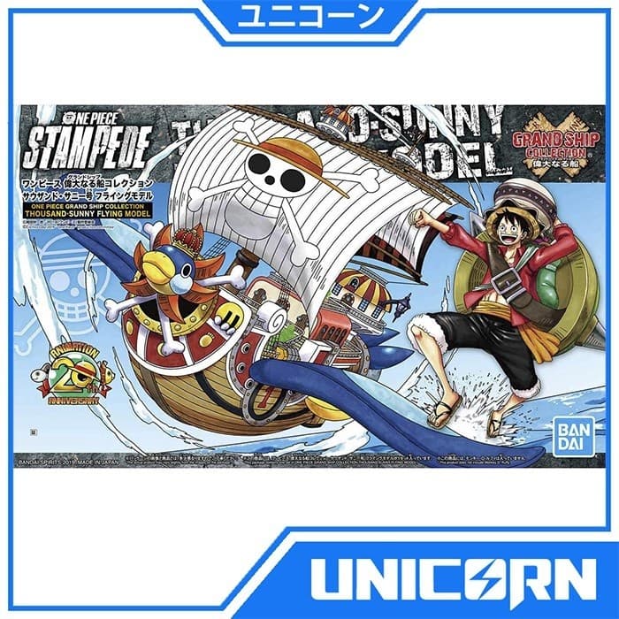 Grande Navio Mil Ensolarado Voando Modelo Ver/GSC Stampede Bandai