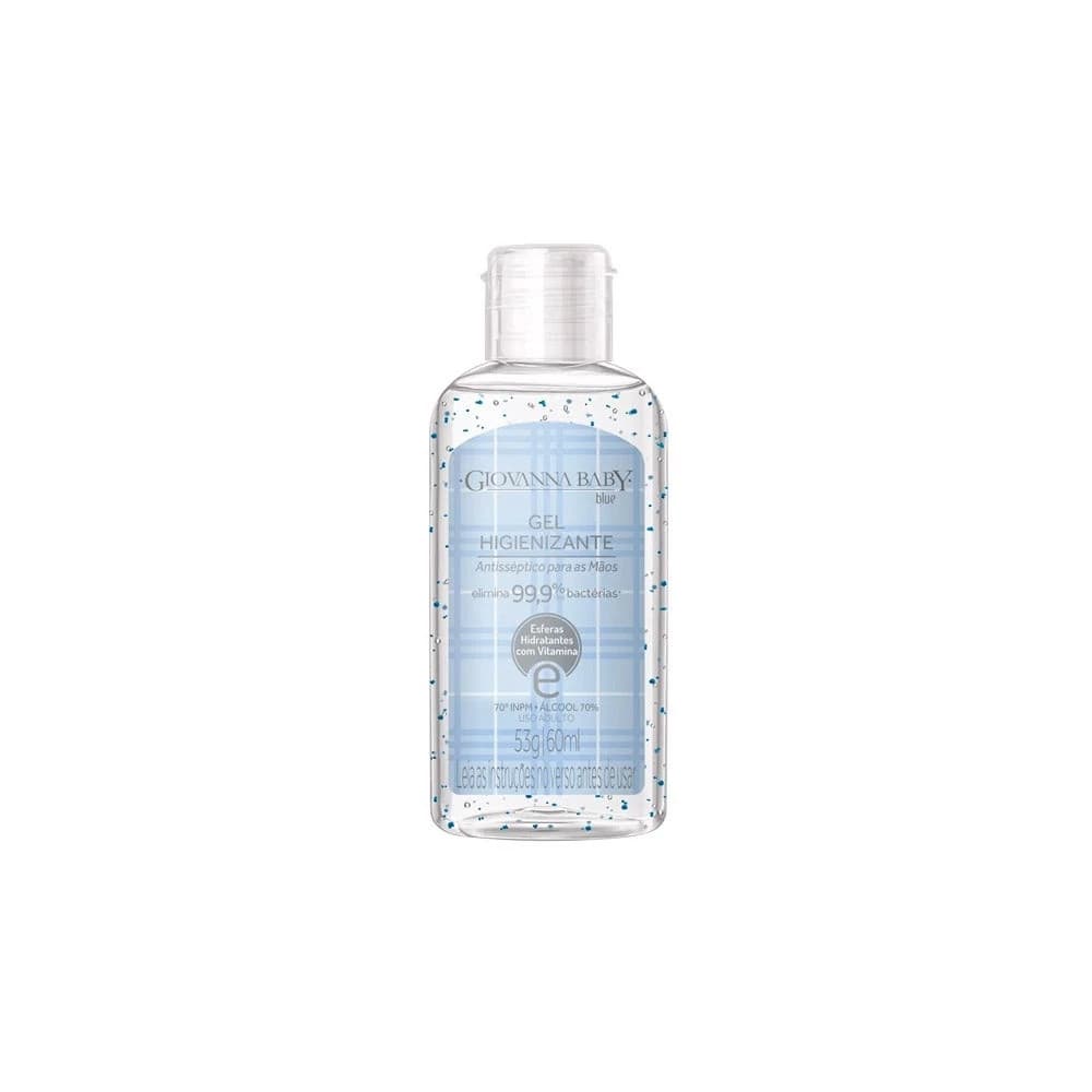 Álcool Gel Giovanna Baby Classic 60ml AZUL