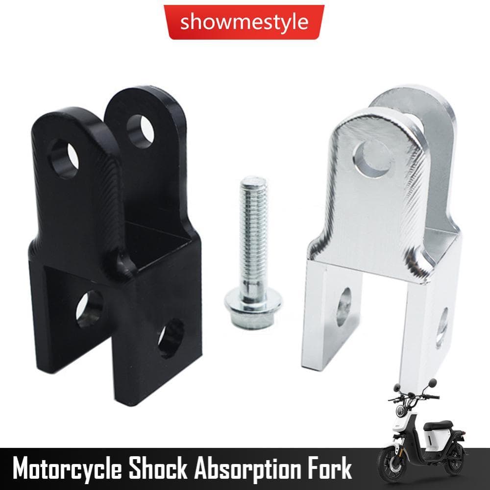 SMS Motocicleta Modificar Choque Traseiro Redondo Final Mudança Garfo Acessórios Com 20mm Porta Duplo Altura Aumentar Pa