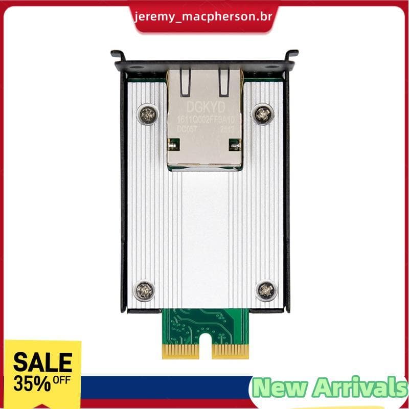 10G RJ45 Para Pcie 3.0 Módulo Ethernet 10000Mbps Mini Adaptador DS923 + DS723 + RS422 + DS1522 +