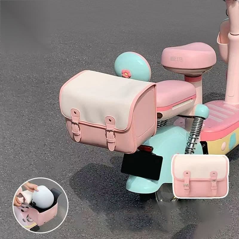 Bolsa De Armazenamento Para Banco Traseiro De Motocicleta-Bateria Porta-Malas De Carro Elétrico