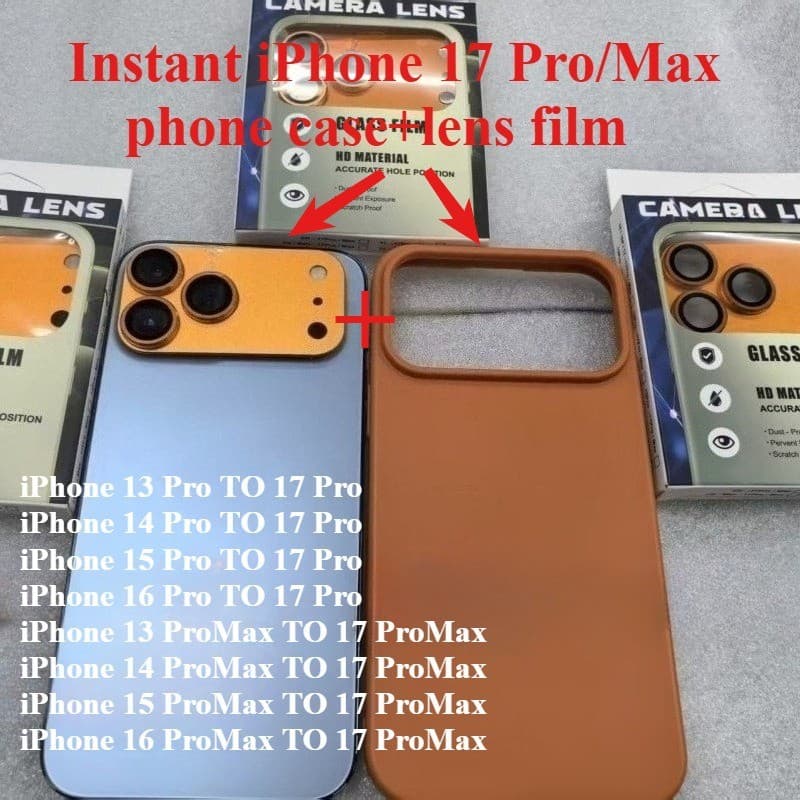 Transformar 17 Pro MAX Em Segundos Caso De Telefone De Cor Sólida Para IPhone 16 15 14 13 Converter Imediatamente Capa