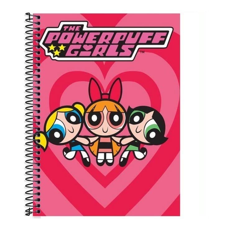Caderno As Meninas Superpoderosas 1 Matéria 80fls Capa Dura