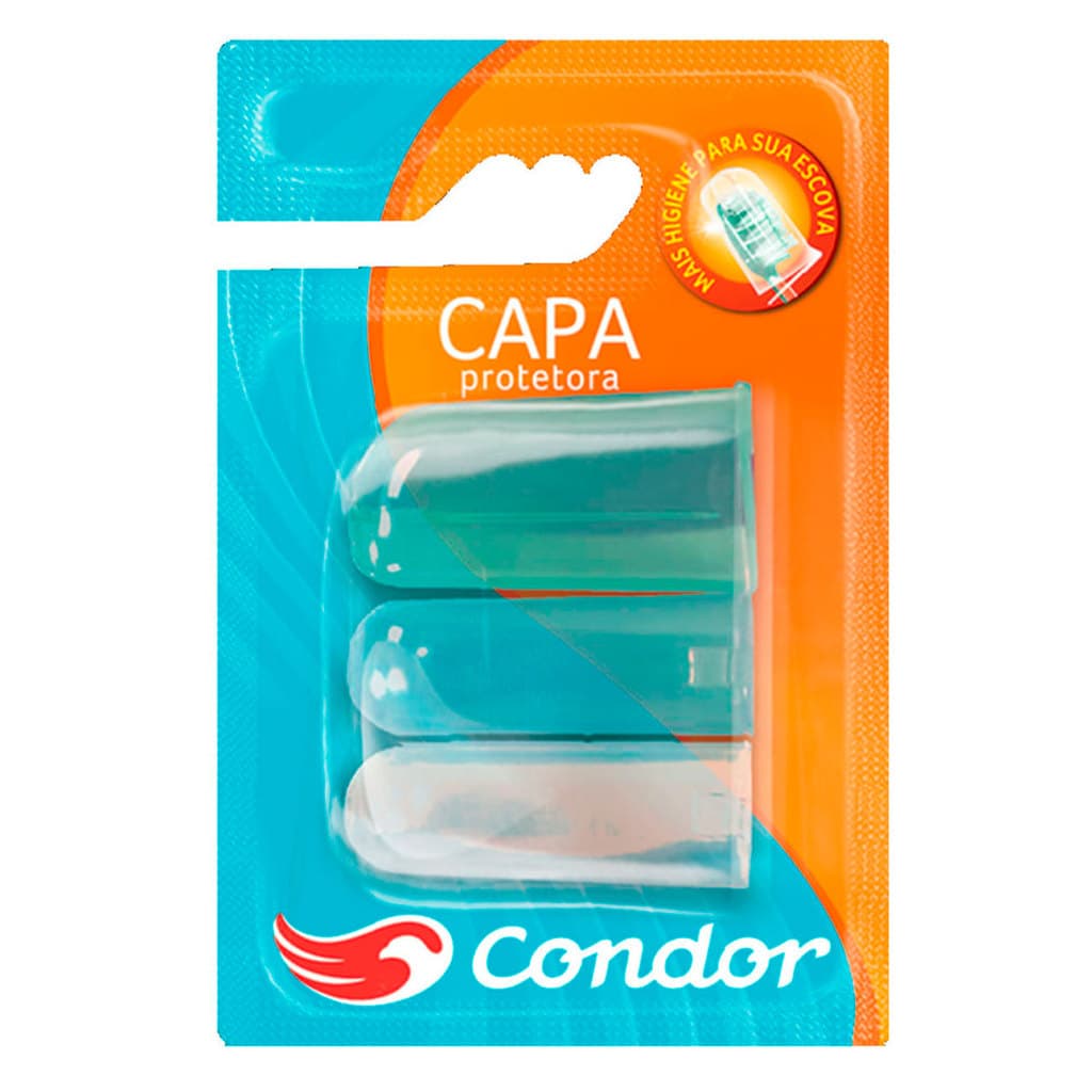 Protetor de Cerdas Capinha Escova de Dente Viagem Condor
