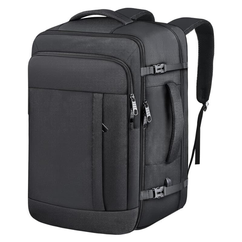 Mochila De Viagem Impermeável Expansível 35-45L-Bagagem De 17 Polegadas Para Laptop De Tamanho Cabine
