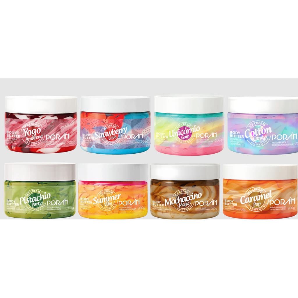 Porán Body Butter Ice Cream Gourmand 200g