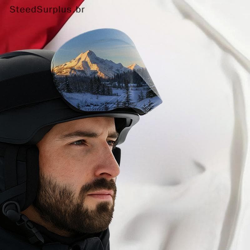 SS Capa Elástica Para Óculos De Esqui , À Prova De Poeira , Snowboard , Protetor , Neve , Esporte , Equipamento De Prote